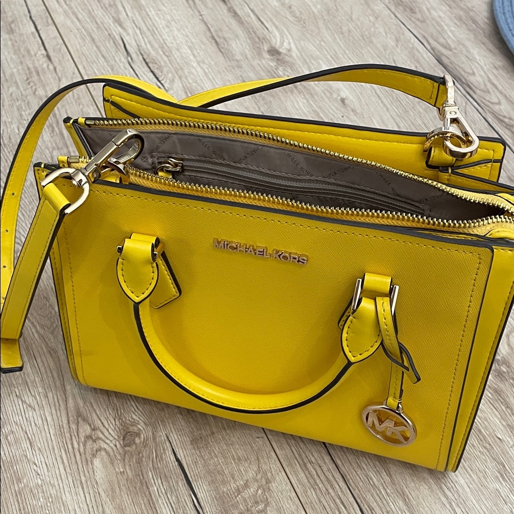 Michael Kors Vibrant Yellow Satchel